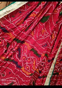 Beautiful Red Colour Heavy Quality Chunri For Wome