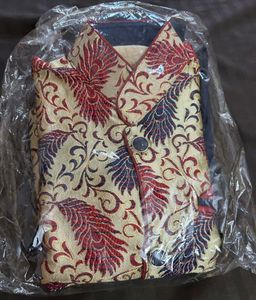 sleevless kurta(jacket) with doti