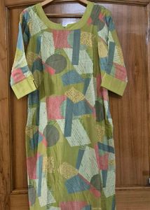 Unique Patchwork Print Kurta
