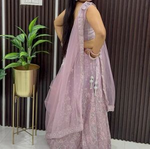 Elegant Pink Lehenga Choli