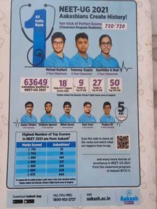 Aakash M-CAPS Physics, Chemistry, Botany Zoology B