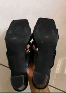 Black Zudio Criss-Cross Heels