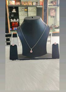 92.5 Hallmark Pink Jewelry Set