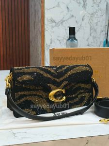 Coach Tabby Rhinestone Zebra LIMITED
