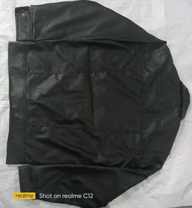 Unisex Black Faux Leather Jacket 🖤 | Biker / Y2K