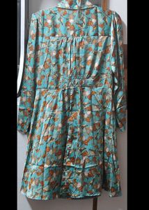 Elegant Floral Print Dress