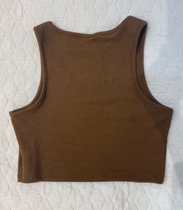Newme Perfect brown tank top