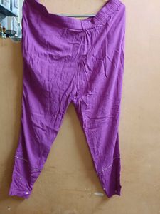 Beautiful Purple Kurta with Embellishments