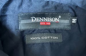 DENNISON Neavy Blue Party Wear Shirt (M)