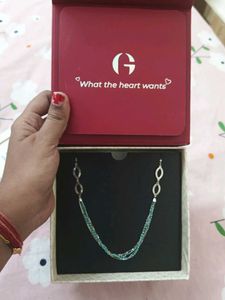 Elegant Silver Turquoise Necklace