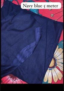 Navy Blue 5 Meter Fabric