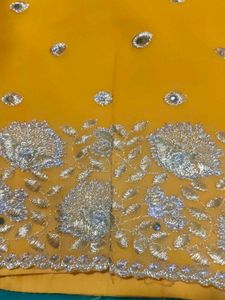 Vibrant Yellow Embroidered Blouse