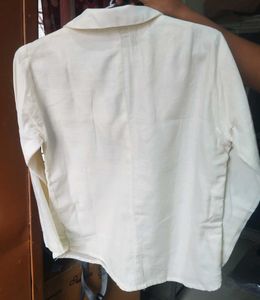 Classic Cream linen shirt