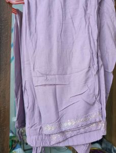 Embroidered Kurta with Dupatta Set