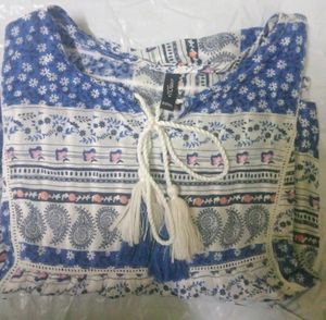 Printed Summer 🌞 🏝️ Top For Girls