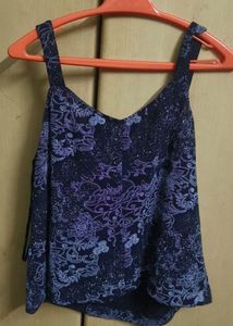 Elegant Floral Lace Tank Top