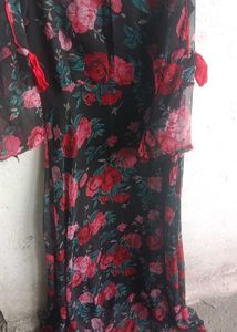 black long dress