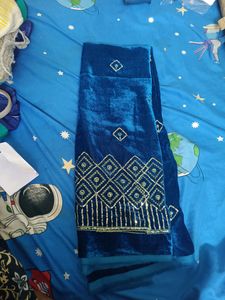 Premium Velvet blouse material Combo of 3