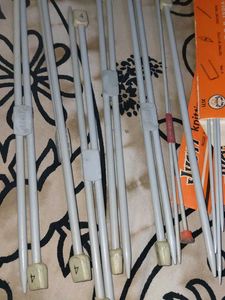 Vintage Knitting Needles Set