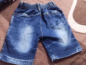 Boys Fashion Denim Shorts