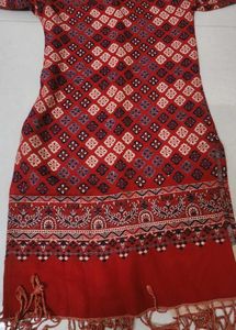 combo of 2 Red Ethnic Kurta