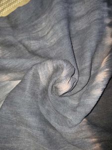 Grey &amp; Black Tie-Dye Ombre Crinkle Maxi Skirt​