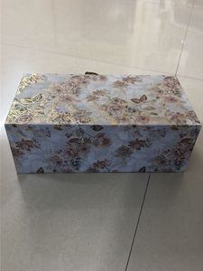 Decorative Floral Storage Box