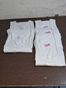 Vintage White Tank Top Bundle. of 5