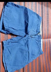 Blue Chino Shorts