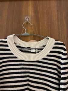 Striped Knit Sweater