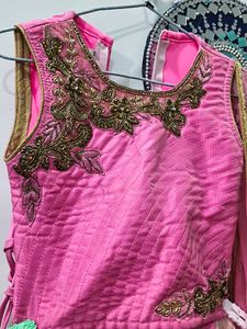 Beautiful Pink Embroidered Lehenga Choli