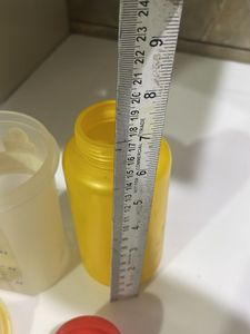 Yellow Water Bottle &amp; Container Set