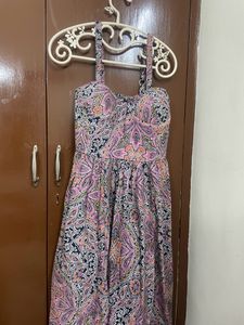 Flared summer dress