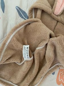 Cute Bunny Ear Hair Towel Wrap