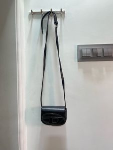 Diesel Black Crossbody Bag