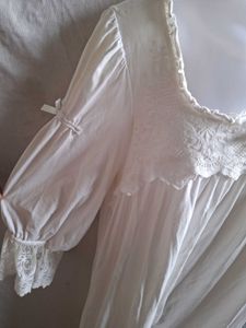 Vintage Nightgown Lace Trim