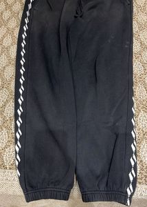 Black Sweatpants with Side Detail size L