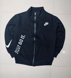 Nike Black "Just Do It" Full Zip Jacket