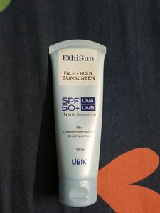 EthiSun Face & Body Sunscreen SPF 50+