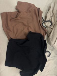 Zara/Savana Ribbed Turtleneck Tops (250/- each)
