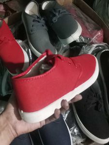 Men Canvas Casual Shoes Full Lot 17 Pcs Pairs,