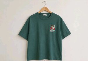 Unique Graphic Print oversized T-Shirt