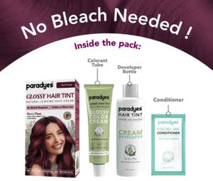 Paradyes Glossy Hair Tint - Berry Plum
