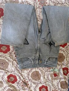 Y2K Star Grunge Baggy Jeans