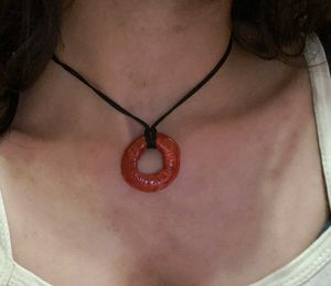 Red Pendant Necklace