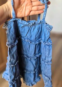 GAP Denim Ruffle Bottoms