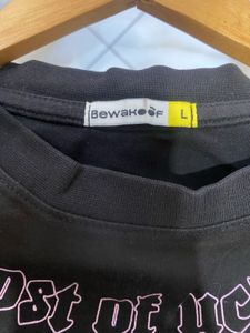 Bewakoof Black T-shirt