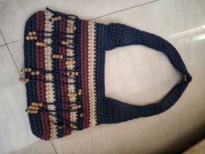 Handmade Boho Crochet Shoulder Bag
