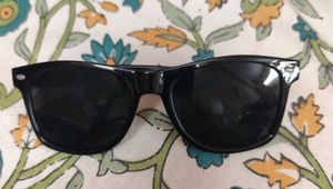 Classic Black Wayfarer Sunglasses