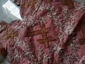 Elegant Pink Embroidered Kurta Set